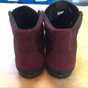 Vans Shoes - Vans Sk8-Hi Maroon Metallic Shoes Mens 13 Vans Shoes - Vans Sk8-Hi Maroon Metallic Shoes Mens 13